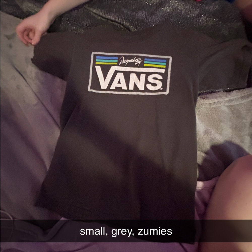 Vans Gray T-Shirt for Small Pets
